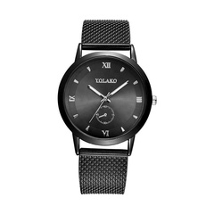 New fashion simple Roman scale plastic band quartz watch large head men and women watches