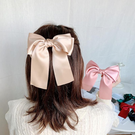 Headdress multilayer ribbon oversized bow hair clip top wholesales fashion's discount tags