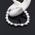 8mm white pine stone head bracelet natural stone DIY beaded bracelet jewelrypicture21