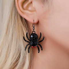 Spider earrings exaggerated animal earrings female gothic earrings Halloween gift