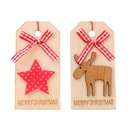 Neue Weihnachts dekorations produkte Weihnachts holz Anhnger Weihnachts baum Anhnger Bogen Holz Auflistungpicture16