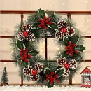 New Christmas decorations pine cones hotel shopping mall decorations door hanging highgrade pine needle ornamentspicture12