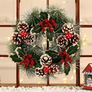 New Christmas decorations pine cones hotel shopping mall decorations door hanging highgrade pine needle ornamentspicture13