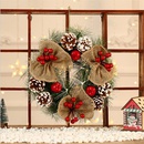 New Christmas decorations pine cones hotel shopping mall decorations door hanging highgrade pine needle ornamentspicture14