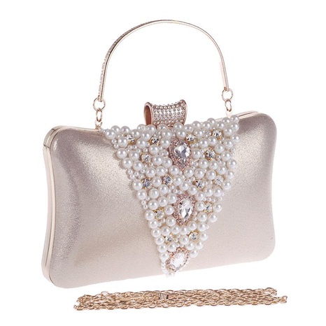 Women's bag diamond evening party bag cocktail party pearl bag hand dress bag's discount tags