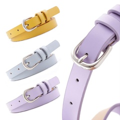 Thin belt dress decoration small belt wild lady pin buckle belt belt wholesale