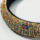 Inlaid colorful diamond sponge hair hoop fashion explosion creative headband womenpicture10
