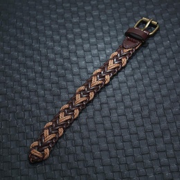 New vintage woven leather bracelet simple mens jewelry leather braceletpicture10