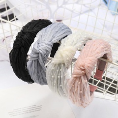 South Korea's new lace silk yarn headband hair accessories headband