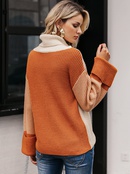 2019 new sleeve stitching sweater fashion women39s wholesalepicture35