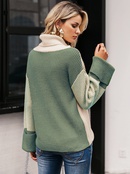 2019 new sleeve stitching sweater fashion women39s wholesalepicture38