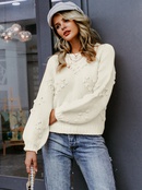 2019 new round neck thick sweater fashion women39s wholesalepicture20