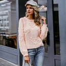 2019 new round neck thick sweater fashion women39s wholesalepicture23