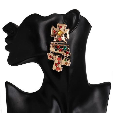 Women's diamond stud earrings's discount tags