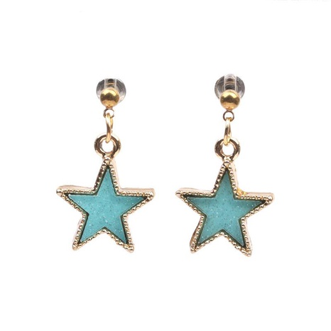 Pentagram earrings jewelry wholesale star earrings's discount tags