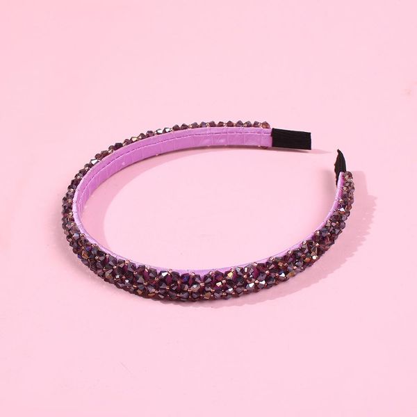 Headband female crystal diamond simple wild exaggerated hairpin adult ...