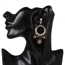 Womens Baroque Water Drop Diamond Stud Earringspicture12