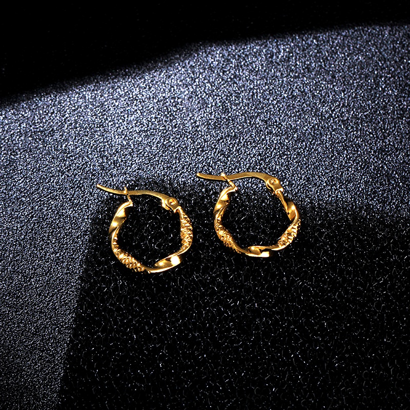 TitaniumStainless Steel Fashion Geometric earring  Alloy 15cm  Fine Jewelry NHIM1683Alloy15cm