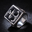 TitaniumStainless Steel Fashion  Ring  Steel color8  Fine Jewelry NHIM1599Steelcolor8picture16