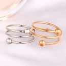 TitaniumStainless Steel Fashion  Ring  Steel color6  Fine Jewelry NHIM1605Steelcolor6picture11