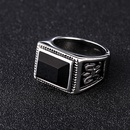 TitaniumStainless Steel Fashion Geometric Ring  Steel color8  Fine Jewelry NHIM1606Steelcolor8picture9