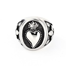 TitaniumStainless Steel Fashion  Ring  Steel color8  Fine Jewelry NHIM1687Steelcolor8picture18