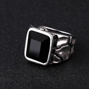 TitaniumStainless Steel Fashion Geometric Ring  Steel color8  Fine Jewelry NHIM1692Steelcolor8picture10