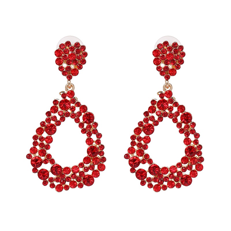 Alloy Fashion Geometric earring  red  Fashion Jewelry NHJJ5579red