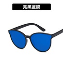 Plastic Fashion  glasses  Bright black all gray  Fashion Accessories NHKD0704Brightblackallgraypicture3