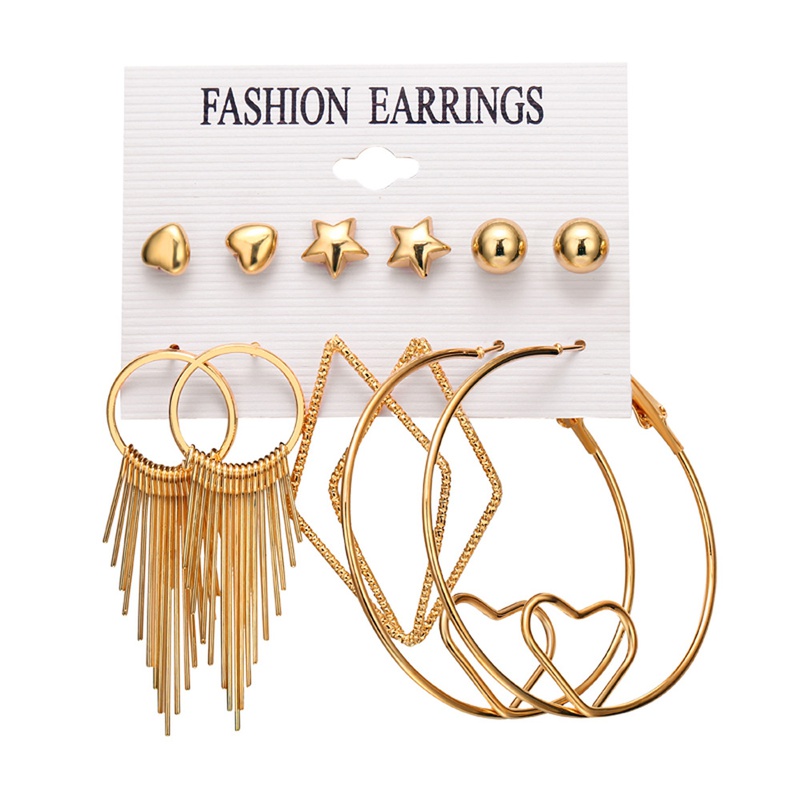 Alloy Fashion Tassel earring  GFM0402  Fashion Jewelry NHPJ0313GFM0402