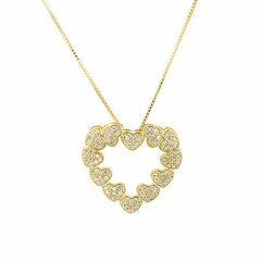 Copper Fashion Sweetheart necklace  (Alloy plating)  Fine Jewelry NHBP0373-Alloy-plating
