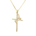 Copper Fashion Cross necklace  Alloy plating  Fine Jewelry NHBP0384Alloyplatingpicture5