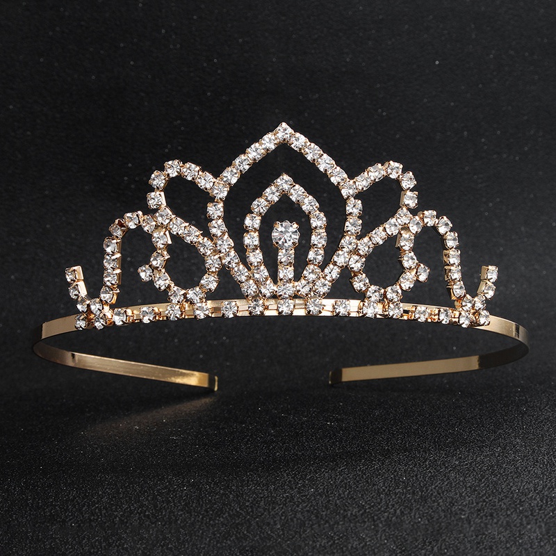 Europische und amerikanische kreative Braut krone einfache Stirnband Klauen kette Diamant Kinder krone Hochzeits kleid Kopfschmuck Zubehr