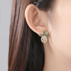 Alloy Korea Geometric earring  (18k-T02F13)  Fashion Jewelry NHTM0650-18k-T02F13