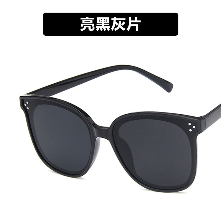 Plastic Fashion  glasses  Bright black ash  Fashion Accessories NHKD0734Brightblackash
