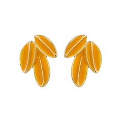 Alloy Fashion Geometric earring  (yellow)  Fashion Jewelry NHQS0598-yellow