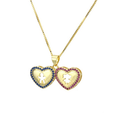 Copper Fashion Sweetheart necklace  (Alloy plating)  Fine Jewelry NHBP0410-Alloy-plating's discount tags