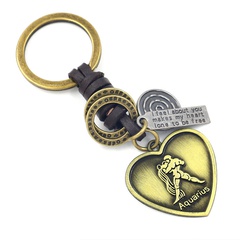 Alloy Fashion  key chain  (Aquarius)  Fashion Accessories NHHM0085-Aquarius