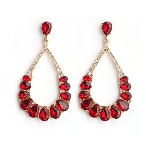Alloy Fashion Geometric earring  (red)  Fashion Jewelry NHHS0672-red's discount tags