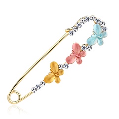 Alloy Korea Bows brooch  (AI094-A)  Fashion Jewelry NHDR3209-AI094-A