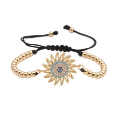 Copper Fashion Flowers bracelet  (Alloy)  Fine Jewelry NHYL0644-Alloy