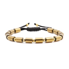 Alloy Fashion bolso cesta bracelet  (Alloy black gallstone)  Fashion Jewelry NHYL0648-Alloy-black-gallstone