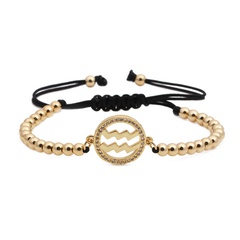 Copper Fashion bolso cesta bracelet  (Aquarius)  Fine Jewelry NHYL0656-Aquarius