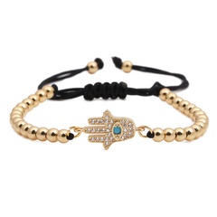 Copper Fashion Geometric bracelet  (Alloy)  Fine Jewelry NHYL0661-Alloy