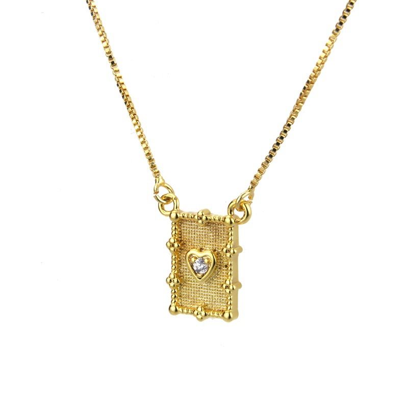 Copper Fashion Geometric necklace  Alloy plating  Fine Jewelry NHBP0431Alloyplating