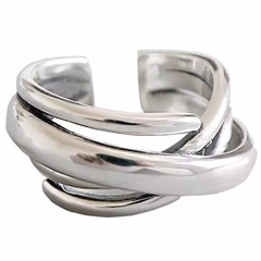Alloy Simple Geometric Ring  (Alloy)  Fashion Jewelry NHYQ0402-Alloy