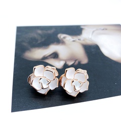 Alloy Fashion Flowers earring  (Photo Color)  Fashion Jewelry NHOM1591-Photo-Color