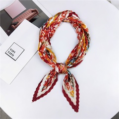 Alloy Korea  scarf  (1 wrinkle flower red)   NHMN0374-1-wrinkle-flower-red