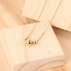 Titanium&Stainless Steel Fashion Geometric necklace  (NE0068-A)  Fine Jewelry NHPY0627-NE0068-A