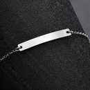 TitaniumStainless Steel Fashion Geometric bracelet  Steel color  Fine Jewelry NHHF1347Steelcolorpicture1
